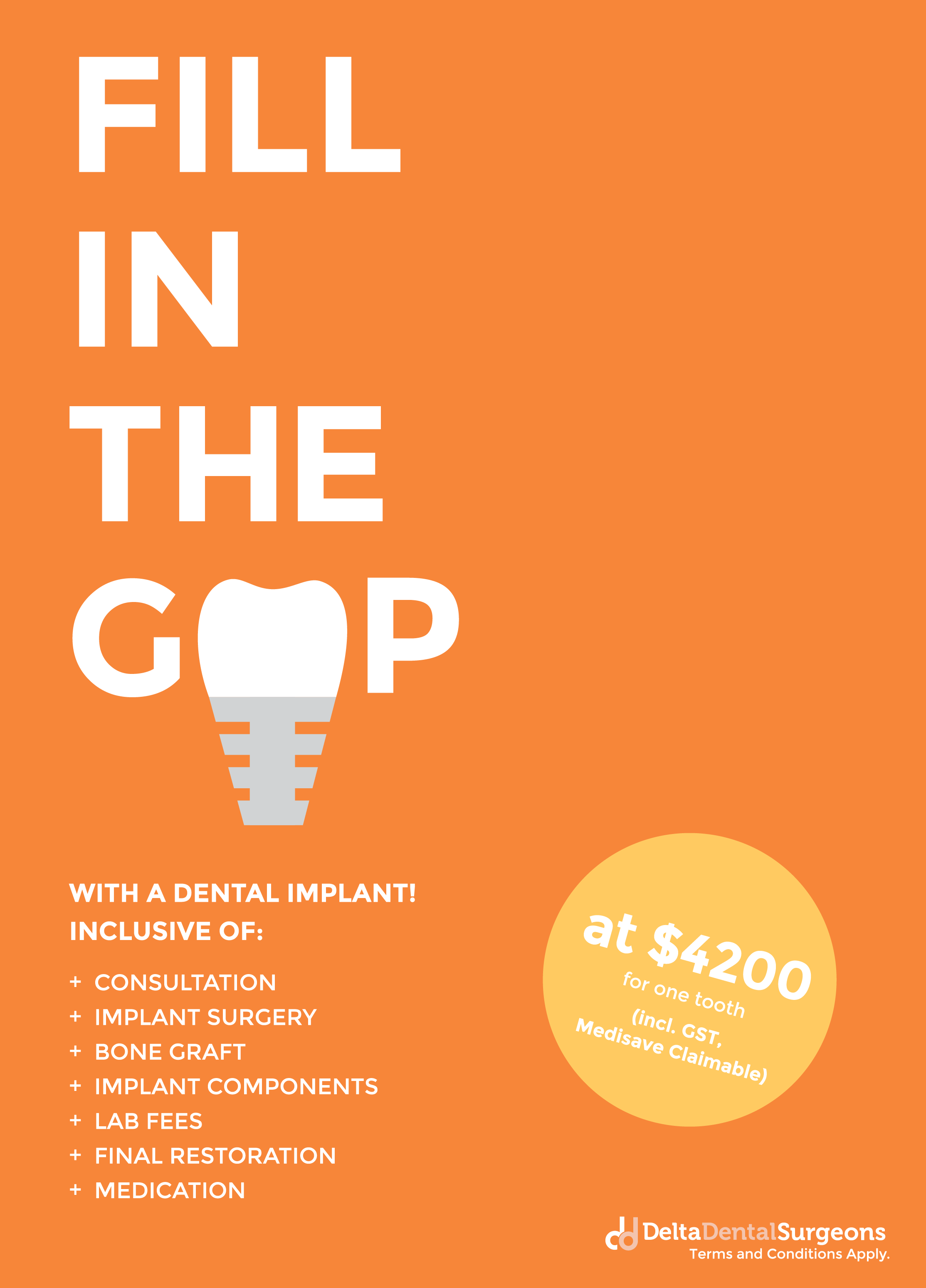 Delta Dental Surgeons Dr Martin Tan, Dentist in Aperia Mall, Lavender